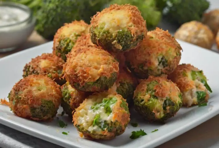 Crispy Broccoli Cheese Bites Recipe 