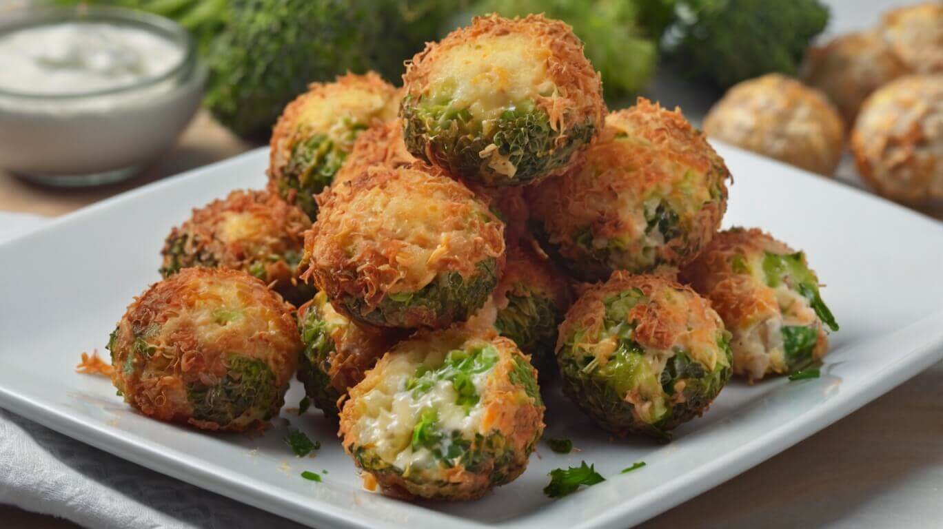 Crispy Broccoli Cheese Bites Recipe 