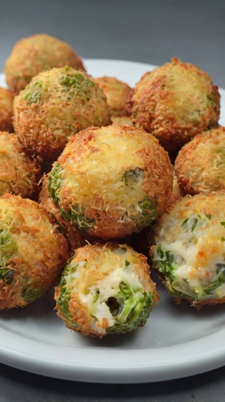 Crispy Broccoli Cheese Bites  