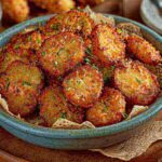 Crispy Garlic Parmesan Crusted Potatoes Recipe