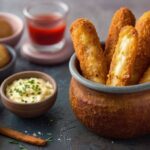 Crispy Homemade Potato Cheese Sticks Recipe