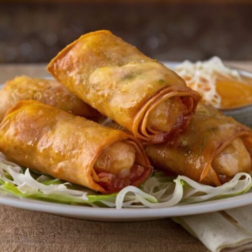 Crispy Shrimp and Cabbage Egg Rolls Recipe