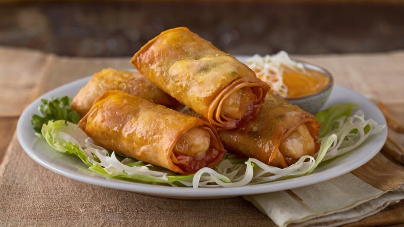 Crispy Shrimp and Cabbage Egg Rolls Recipe