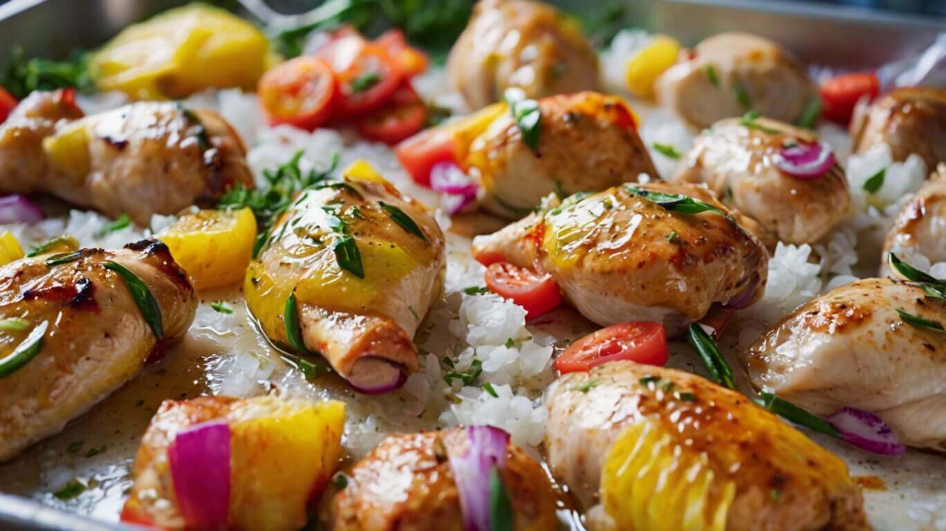 Hawaiian Chicken Sheet Pan Recipe