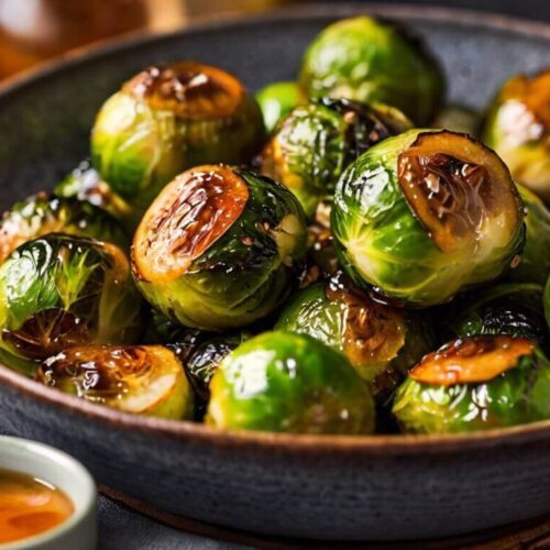 Honey Balsamic Brussels Sprouts Recipe