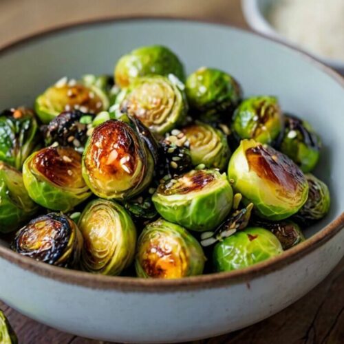 Honey Sriracha Brussels Sprouts Recipe