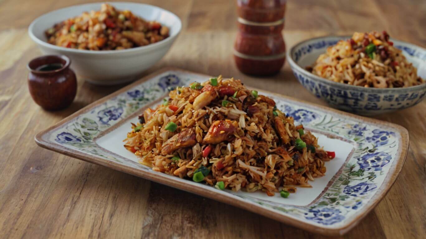 Japanese Bbq Chicken Fried Rice Recipe