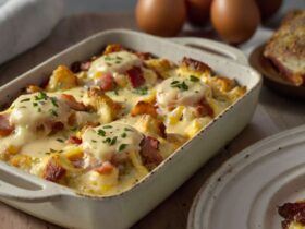 Joanna Gaines Eggs Benedict Casserole​ Recipe 