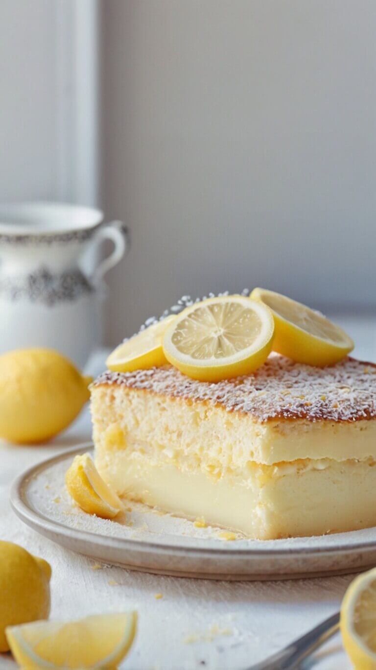 Lemon Custard Cake