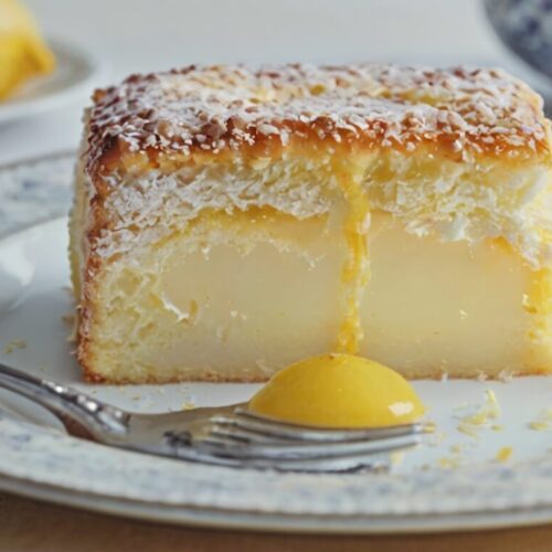 Lemon Custard Cake Recipe