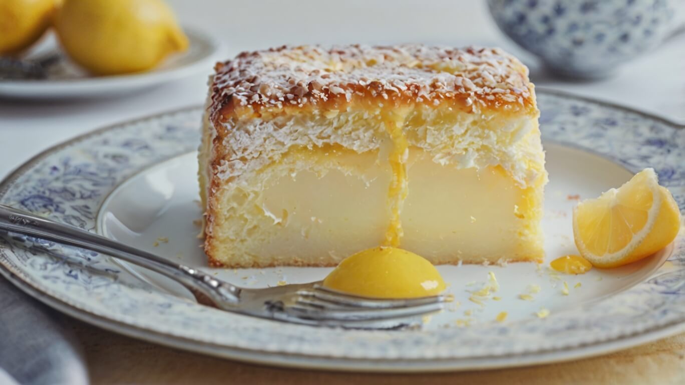 Lemon Custard Cake Recipe
