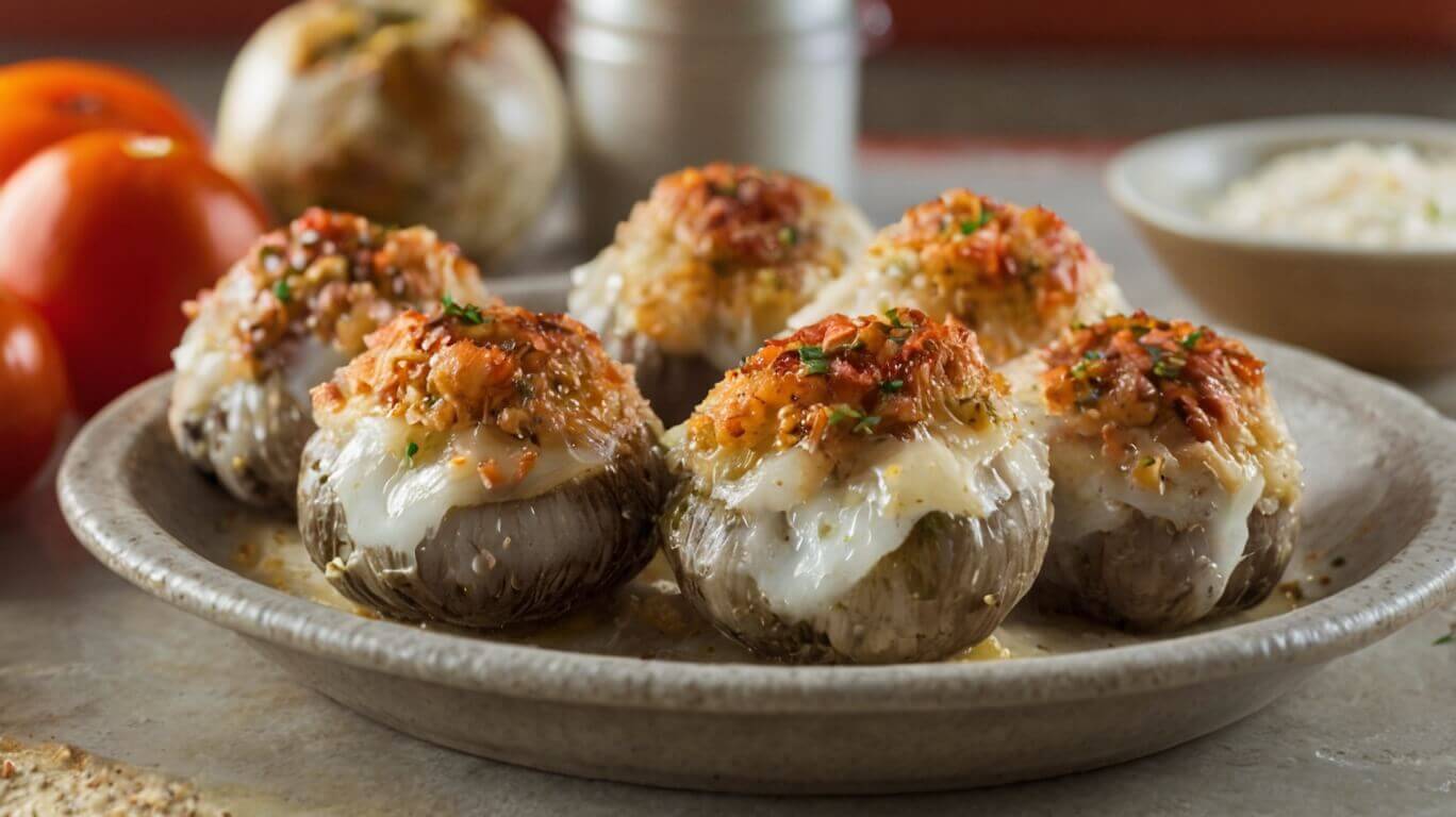 Longhorn Stuffed Mushroom Recipe