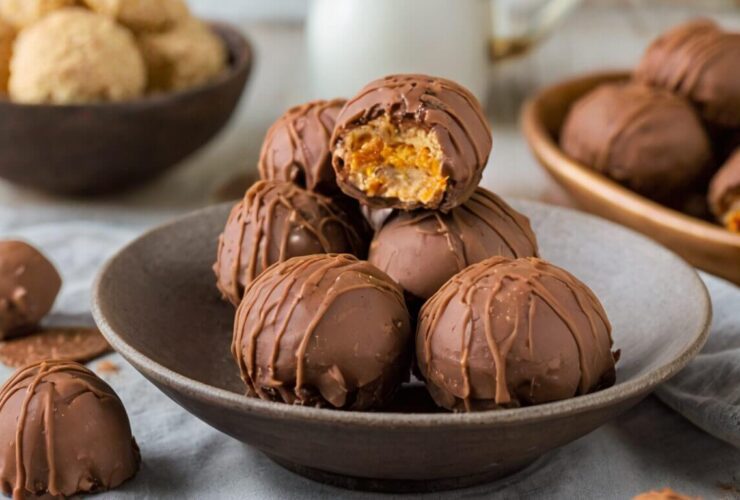 No Bake Butterfinger Dessert Bites Recipe