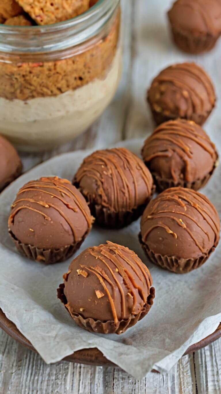 No Bake Butterfinger Dessert Bites