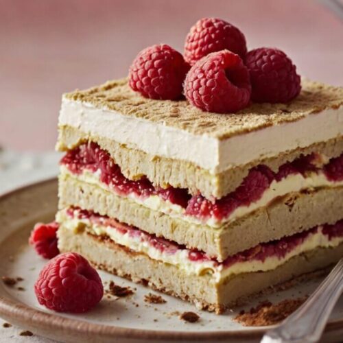 No Bake Raspberry Tiramisu Recipe