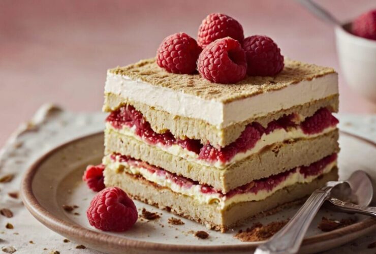 No Bake Raspberry Tiramisu Recipe