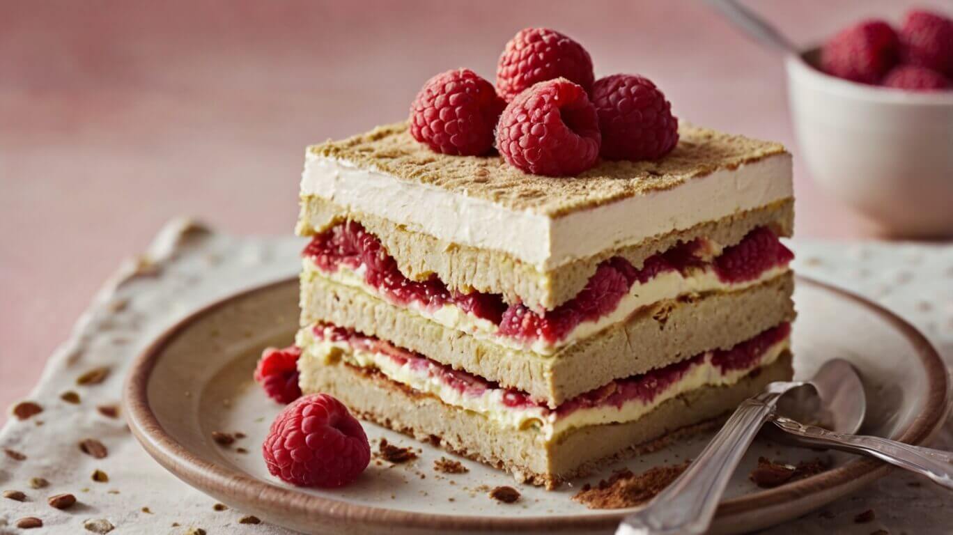 No Bake Raspberry Tiramisu Recipe