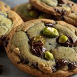 Pistachio Cream Chocolate Chip Cookies Recipe 