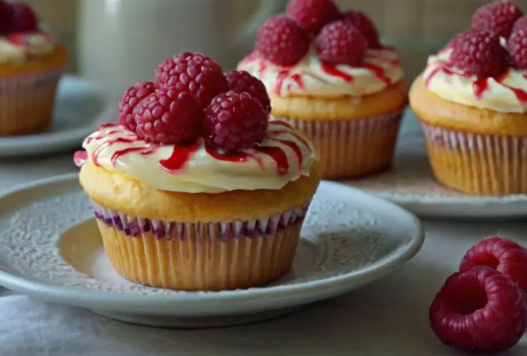 Raspberry Cheesecake Cupcakes Recipe