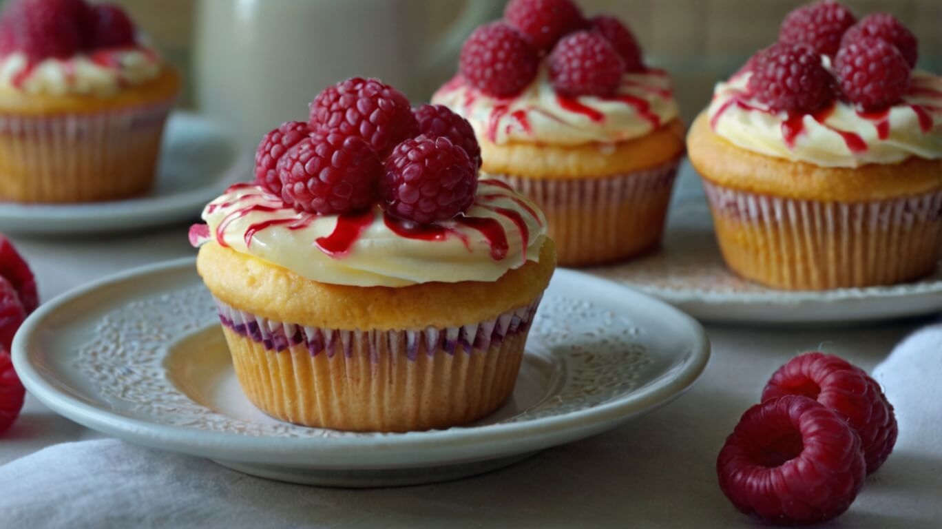 Raspberry Cheesecake Cupcakes Recipe