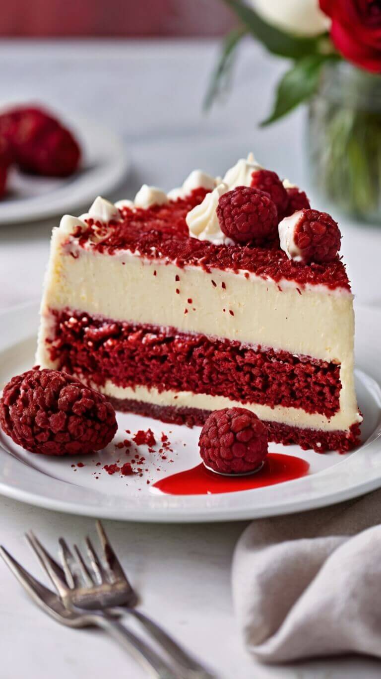 Red Velvet Cheesecake