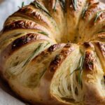 Rosemary Garlic Pull Apart Bread Recipe