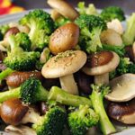 Sautéed Mushrooms with Broccoli Recipe