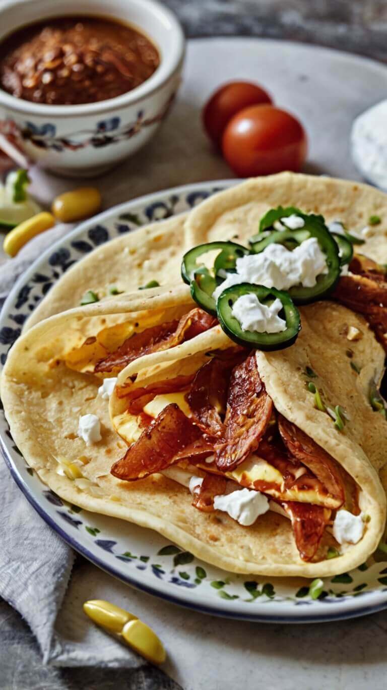 Savory Pancake Taco
