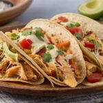 Slow Cooker Queso Chicken Tacos Recipe