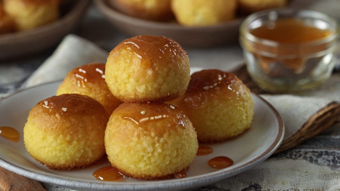 Southern Honey Butter Cornbread Poppers Recipe
