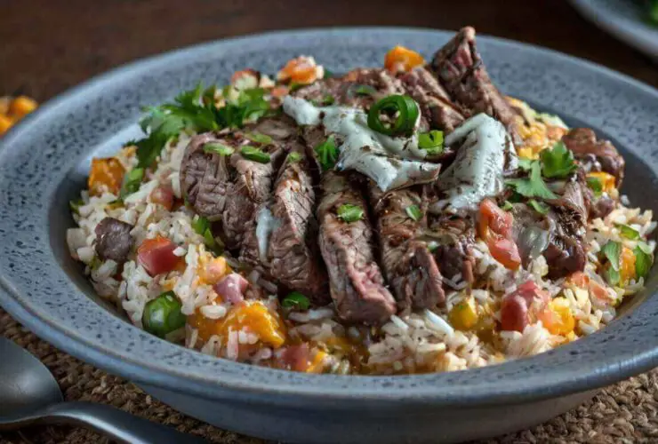 Steak Queso Rice Recipe