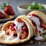 Strawberry Cheesecake Dessert Tacos Recipe