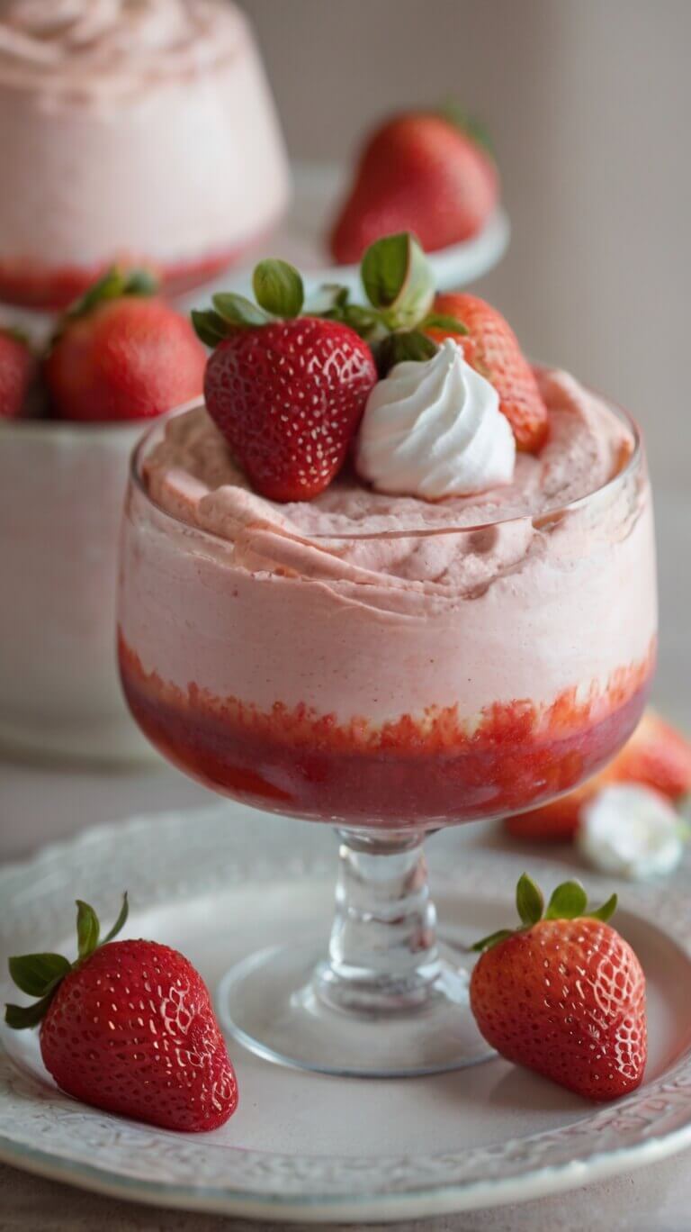 Strawberry Mousse
