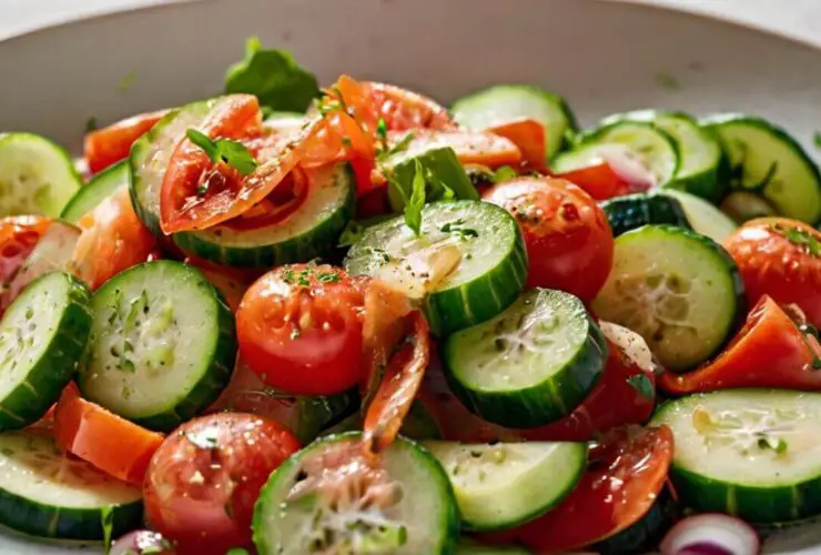 Tomato Cucumber Salad Recipe