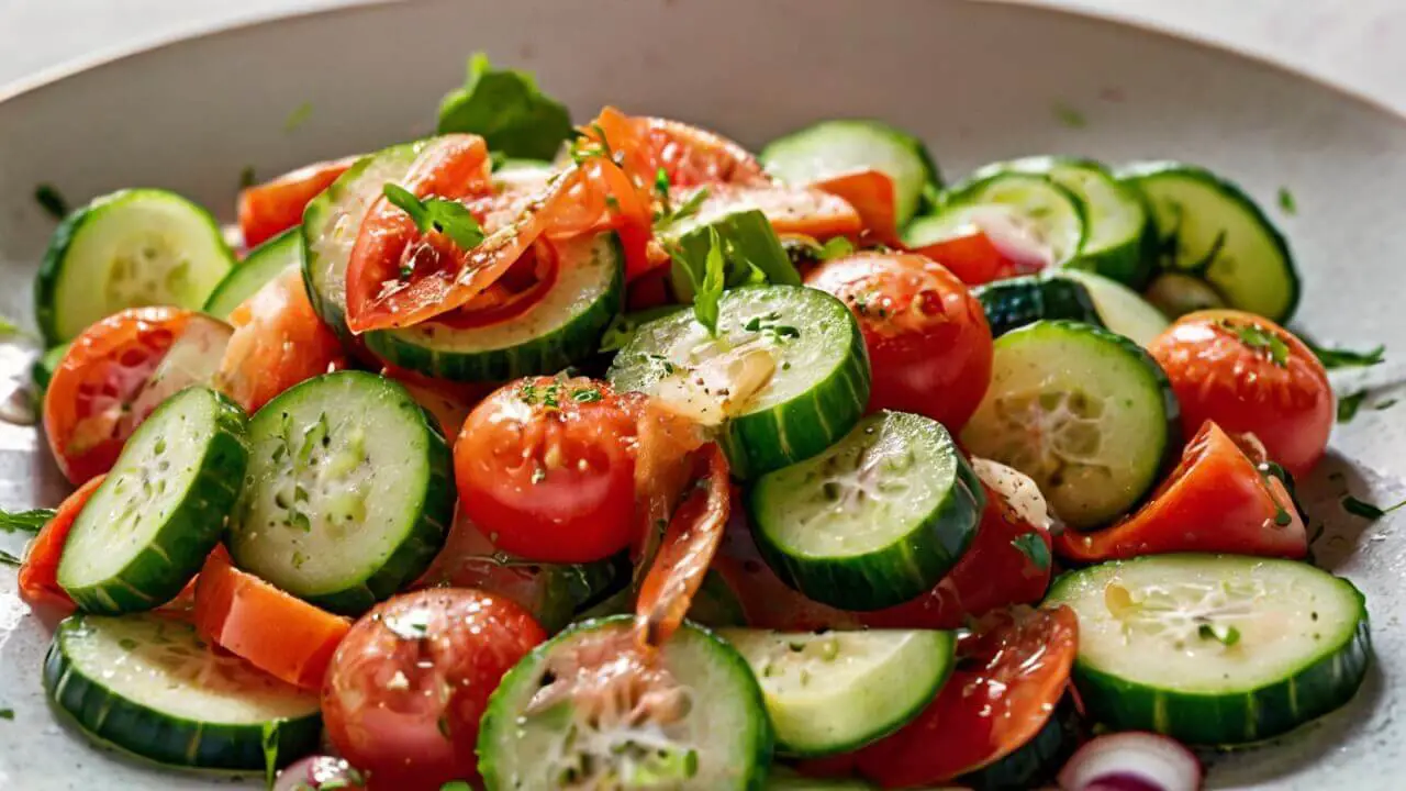 Tomato Cucumber Salad Recipe