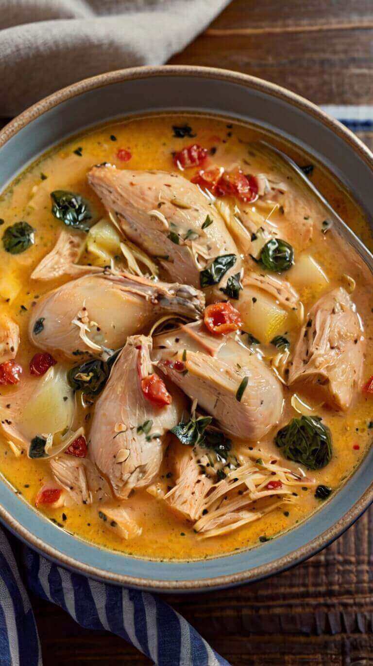 Tuscan Style Marry Me Chicken Soup