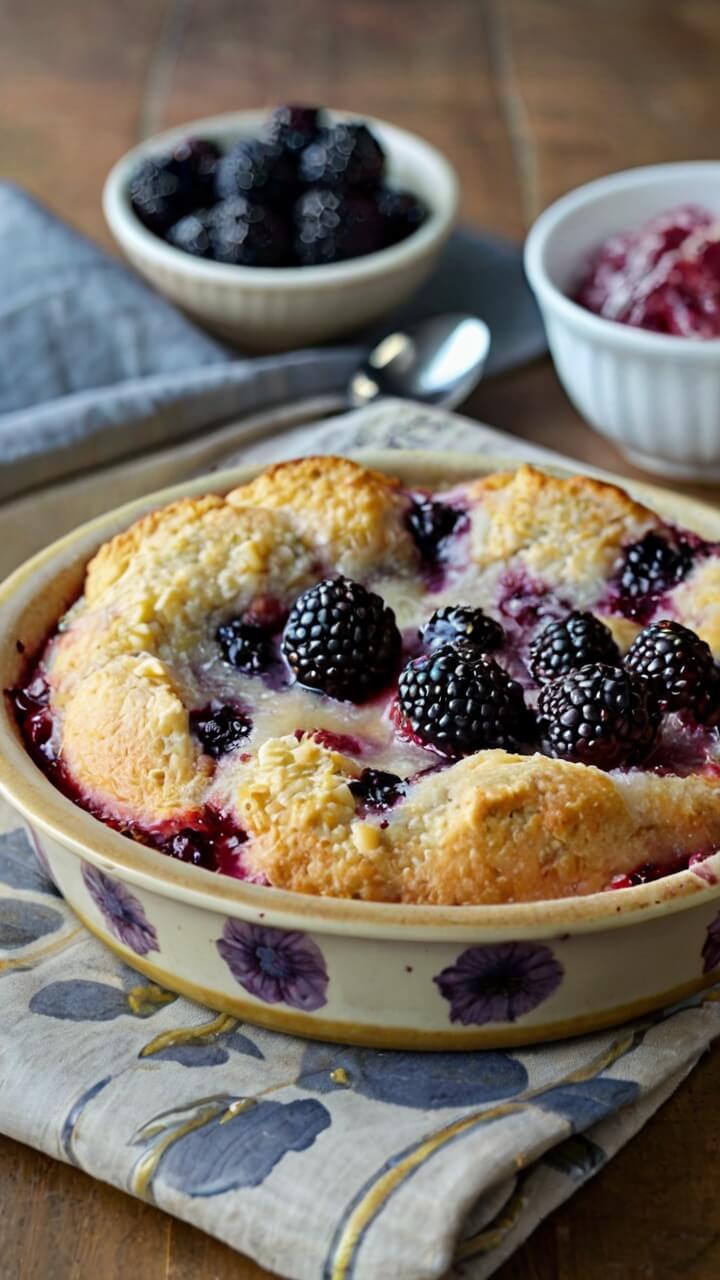 Pioneer Woman Blackberry Cobbler