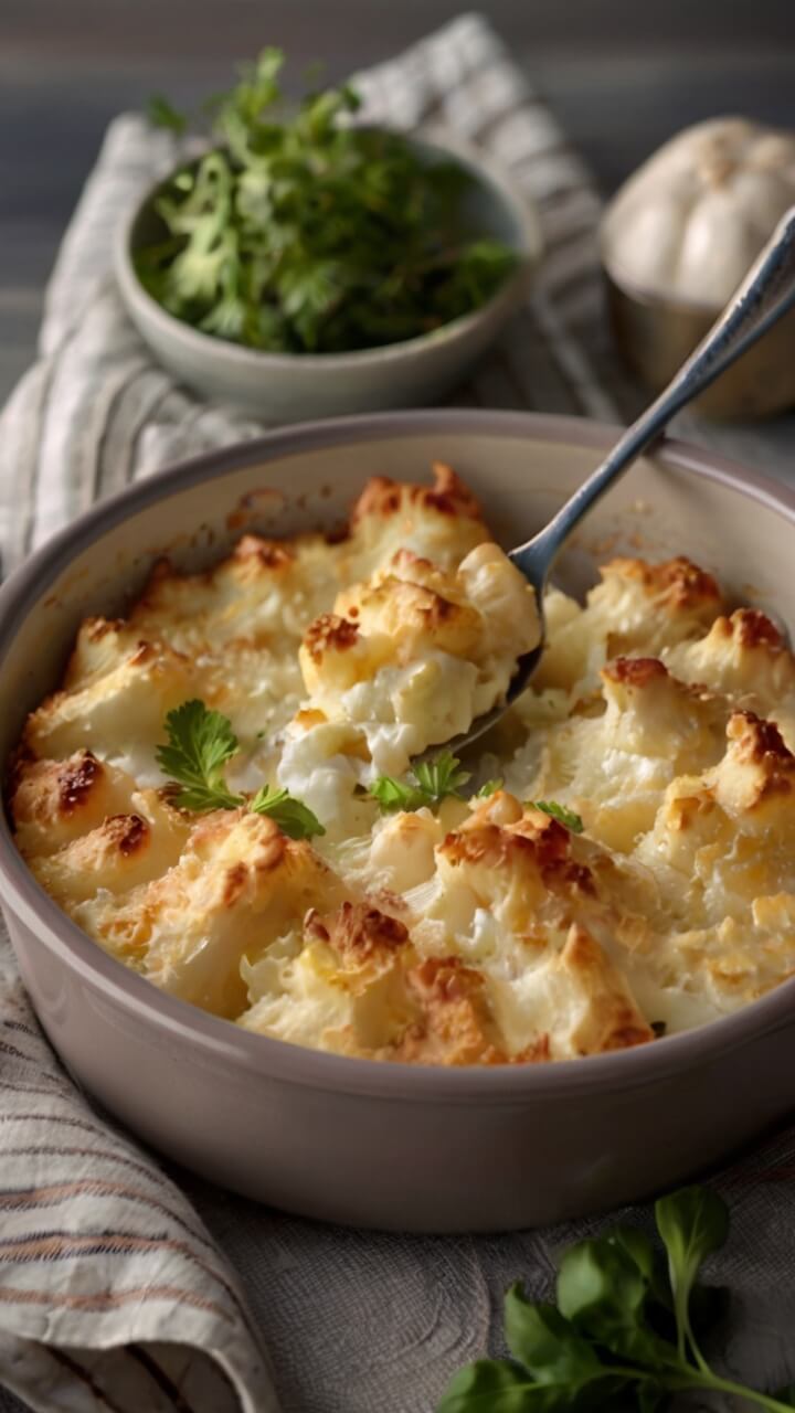 Bobby Flay Cauliflower Gratin