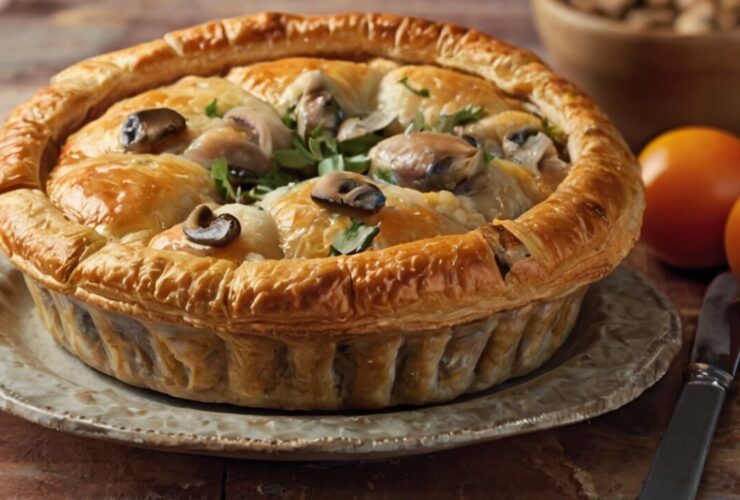 Jamie Oliver Chicken And Mushroom Puff Pie Recipe