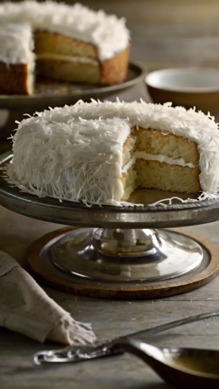 Paula Deen Coconut Cake
