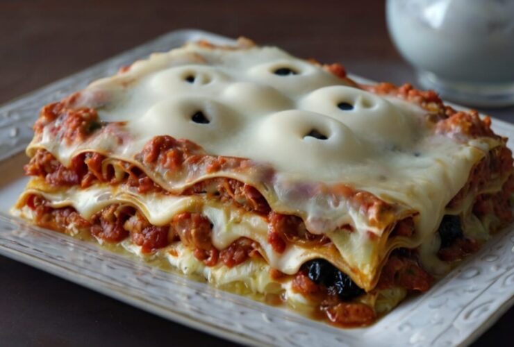 Ghostly Lasagna Recipe