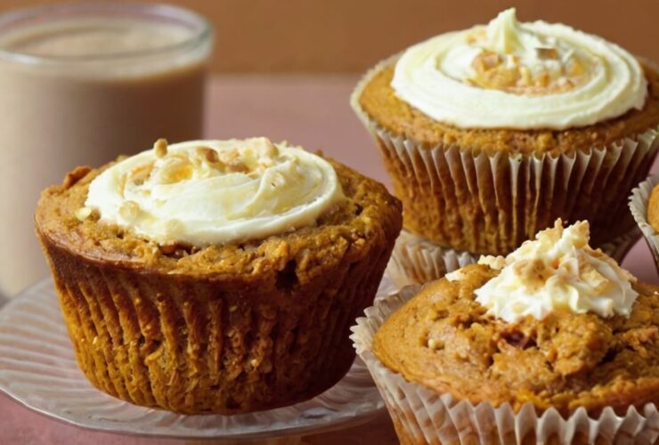 Homemade Starbucks Pumpkin Cream Cheese Muffins Recipe