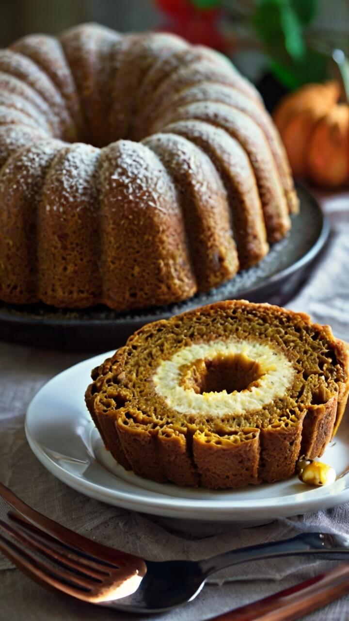 Moist Pumpkin Patch Bundt Cake