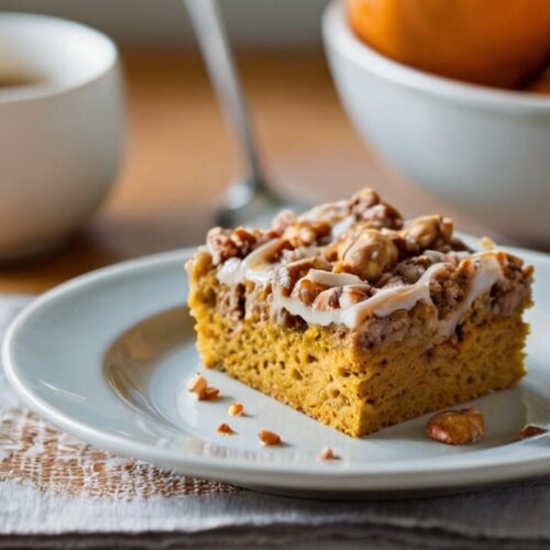 Pumpkin Coffee Cake Recipe