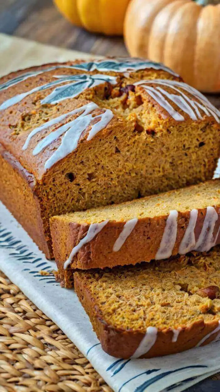 Vanilla Pudding Pumpkin Bread