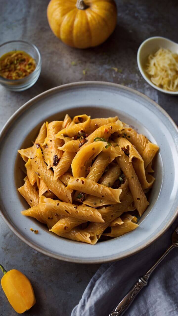 Vegan Pumpkin Pasta