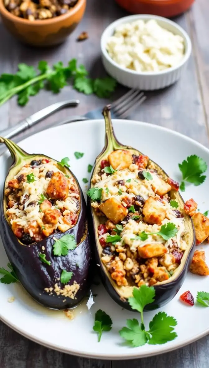 Ina Garten Stuffed Eggplant