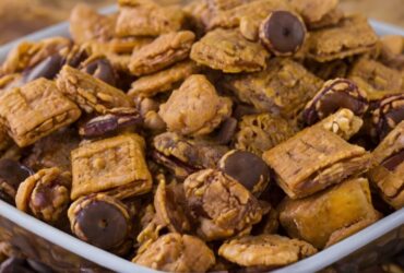 Addicting Toffee Chex Mix Recipe