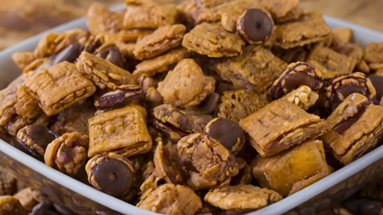 Addicting Toffee Chex Mix Recipe