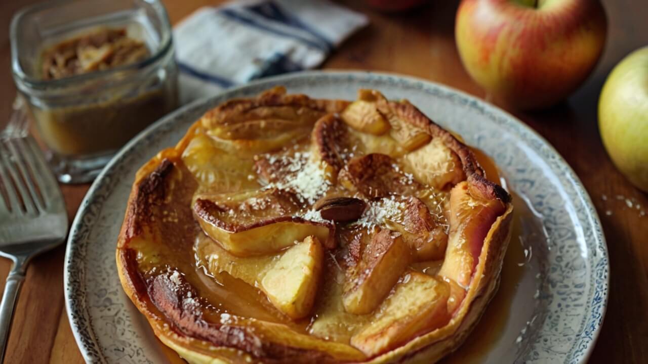 Apple Cinnamon German Pancake Recipe